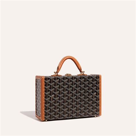 goyard grand hôtel trunk bag price|Goyard 2022 Goyardine Grand Hôtel Trunk w/Tags .